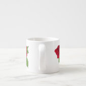 ROTE ROSE 2 ESPRESSOTASSE (Rückseite)