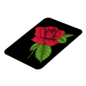 ROTE ROSE 2 MAGNET (Linke Seite)