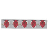 Rote Rose 2 Mittelgroßer Tischläufer (Horizontal)
