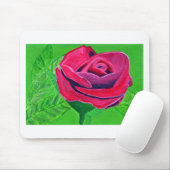 ROTE ROSE 2 MOUSEPAD (Mit Mouse)
