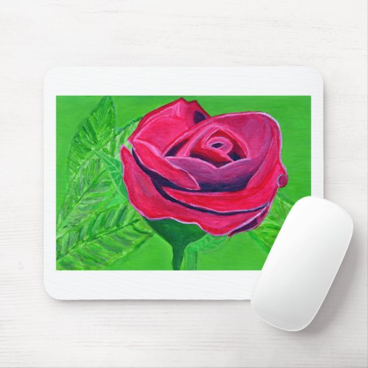 ROTE ROSE 2 MOUSEPAD (Mit Mouse)
