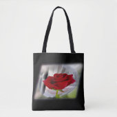 Rote Rose 2 Tasche (Vorderseite)