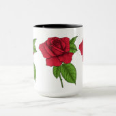 ROTE ROSE 2 TASSE (Zentrum)