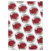 Rote Rose 2 Tischdecke (Vorderseite)