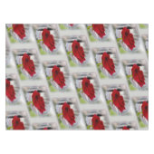 Rote Rose 2 Tischdecke (Vorderseite (Horizontal))