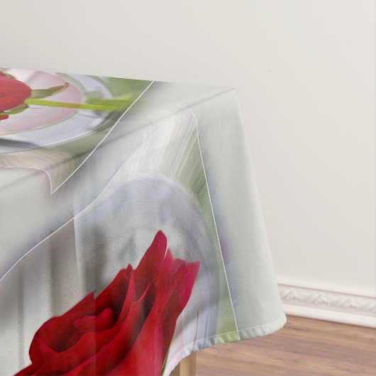 Rote Rose 2 Tischdecke (Beispiel)
