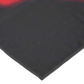 Rote Rose 50 x 72 tccna Tischdecke (Schrägansicht)