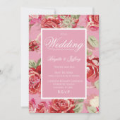 Rote Rose Ankündigung (Vorderseite)