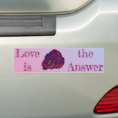 Rote Rose Autoaufkleber (Auf Auto)