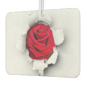 Rote Rose Autolufterfrischer (Links)