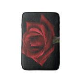 Rote Rose Badematte (Vorderseite Vertikal)