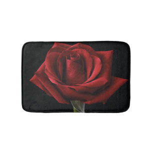 Rote Rose Badematte
