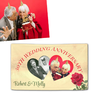 Rote Rose Banner