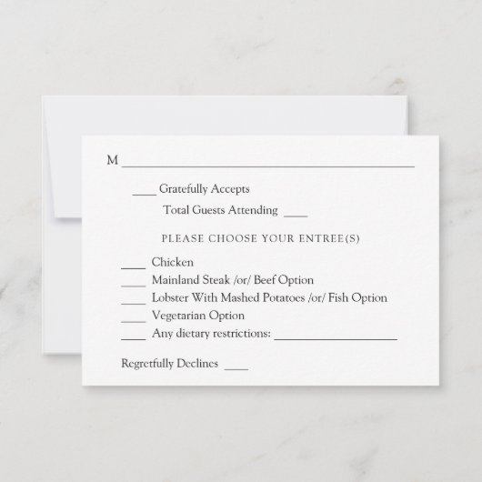 Rote Rose & Bat Halloween-Party w UAWG Weiß RSVP Karte (Rückseite)