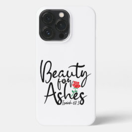 Rote Rose Beauty für Ashes Handy Fall iPhone 13 Pro Hülle