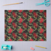 Rote Rose Bee Series Design 18 Tissue Paper Seidenpapier (Basteln)
