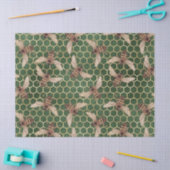 Rote Rose Bee Series Design 55 Seidenpapier (Basteln)