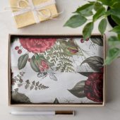 Rote Rose Bee Series Design 57 Seidenpapier (Geschenk)