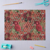 Rote Rose Bee Series Design 59 Seidenpapier (Basteln)