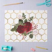 Rote Rose Bee Series Design 66 Seidenpapier (Basteln)