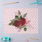 Rote Rose Bee Series Design 67 Seidenpapier (Basteln)