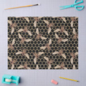 Rote Rose Biene Serie Design 53 Seidenpapier (Basteln)