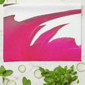 Rote Rose-Blätter anpassen Handtuch (Gefaltet)