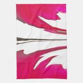 Rote Rose-Blätter anpassen Handtuch (Vertikal)