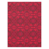 Rote Rose blüht mit Abtropfen - Fotografie Tischdecke (Vorderseite)