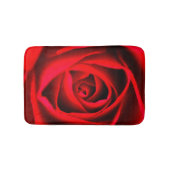 Rote Rose Blume Badematte (Vorderseite)