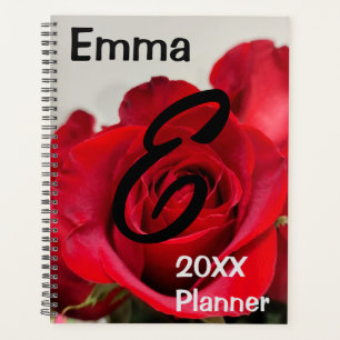 Rote Rose Blume Foto Planer
