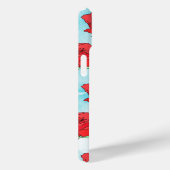 Rote Rose Blume Kunst Case-Mate iPhone Hülle (Rückseite / Rechts)