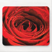 Rote Rose Blume Liebe Valentine Maus Pad Mousepad (Vorne)