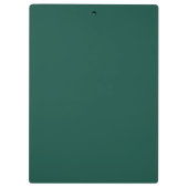 Rote Rose Blume Mit Monogramm Garden Lover Klemmbrett (Rückseite)