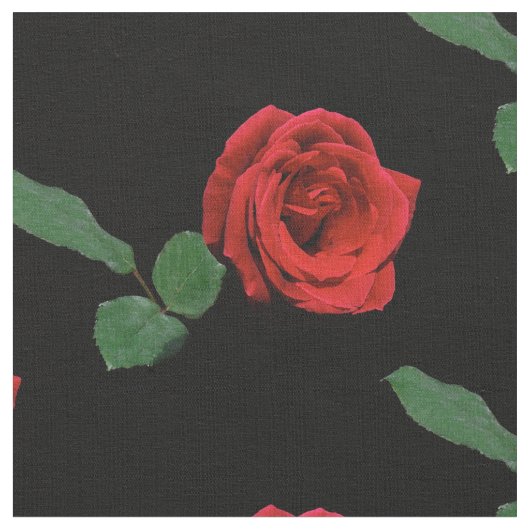 Rote Rose Blume Stoff (Nahaufnahme)