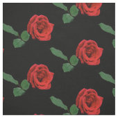 Rote Rose Blume Stoff (Muster)