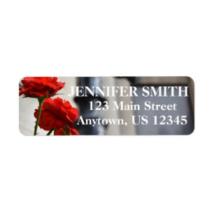 Rote Rose Blume Tor Fotografie Personalisiert