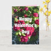 Rote Rose Blume Vintage Rose Karte (Gelbe Blume)