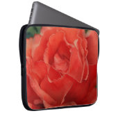Rote Rose Blumen Kunst Laptop Hülle Sleeve (Vorne Rechts)