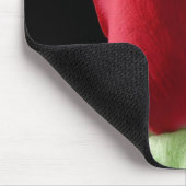 Rote Rose Boston Terrier Mousepad (Ecke)