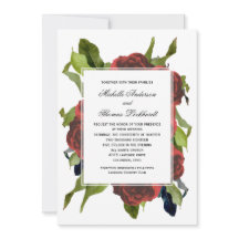 Rote Rose Bouquet Floral Wedding