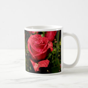 rote Rose Bouquet Kaffeetasse