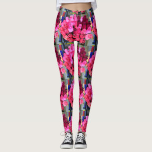 rote Rose-Bouquets Leggings