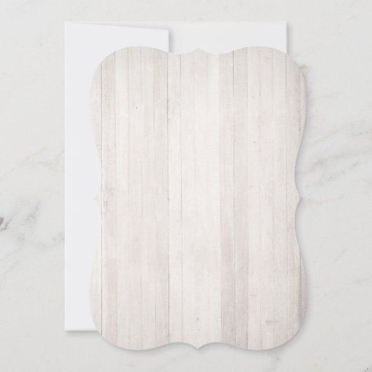 Rote Rose Brautdusche Einladung (Rückseite)