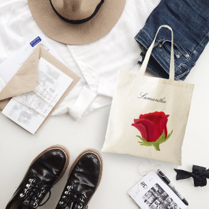 Rote Rose Bridesmaid Tragetasche