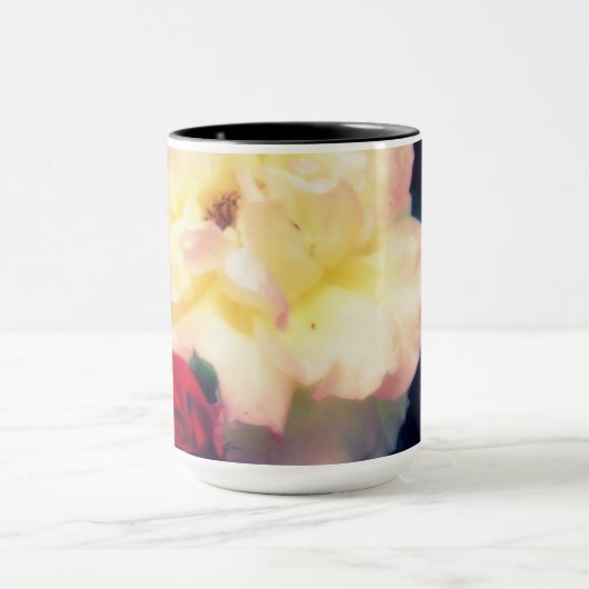 Rote Rose Bud Beverage Tasse (Zentrum)