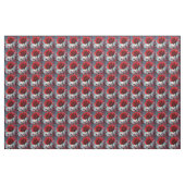 Rote Rose Buds Delight, Fabric Stoff (Yard (91,4 cm))