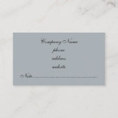 Rote Rose Business Cards Visitenkarte (Rückseite)