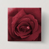 rote Rose Button (Vorderseite)