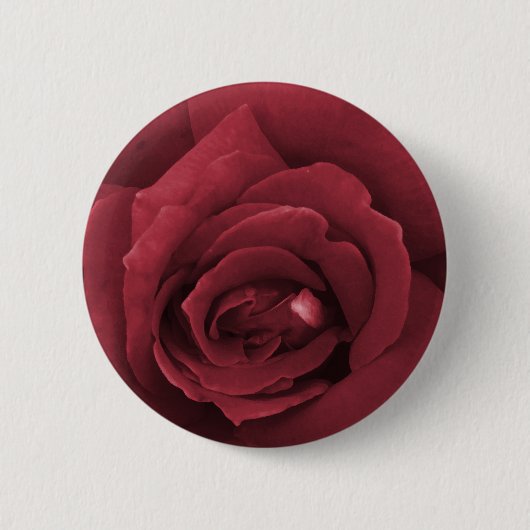 rote Rose Button (Vorderseite)